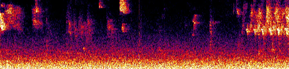 Sonogram of Coereba flaveola, 700 Hz to 11.0 kHz