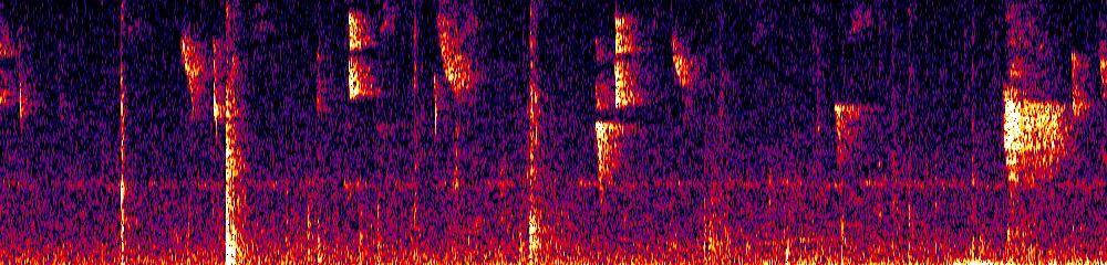 Sonogram of Pyrrhomyias cinnamomeus, 700 Hz to 11.0 kHz